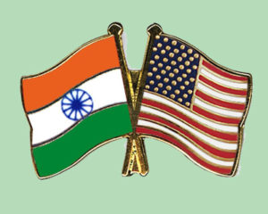 India USA Flag