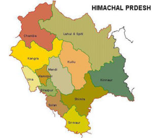 Map Himachal