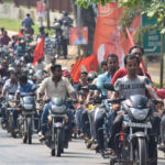 হিন্দু জাগরণ মঞ্চের প্রতিষ্ঠা দিবস উপলক্ষ্যে কৈলাসহরে বাইক র‍্যালি