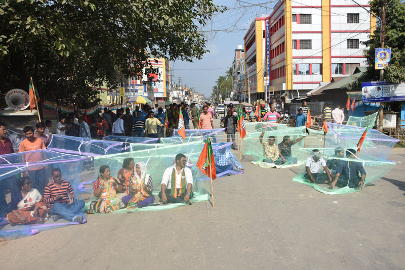 মশারী আন্দোলন বিজেপির