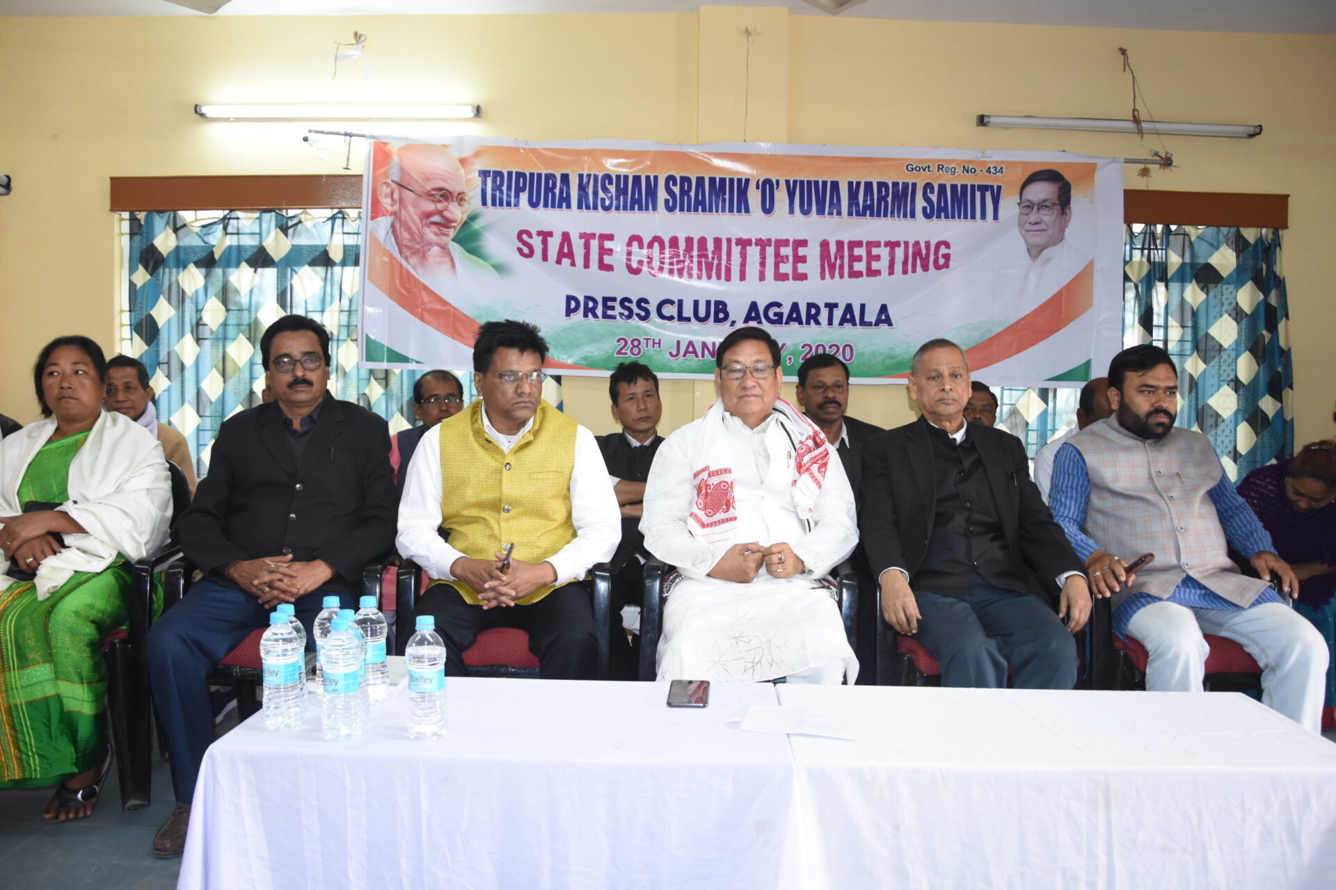 ত্রিপুরা কিষাণ শ্রমিক ও যুব কর্মী সমিতির রাজ্য কমিটির বৈঠক অনুষ্ঠিত