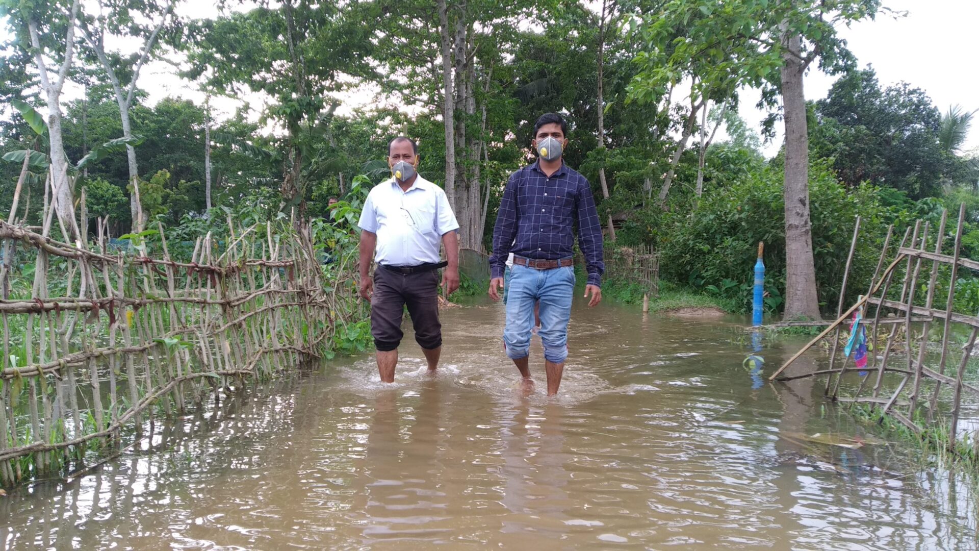 বন্যার কবলে উত্তর জেলার কদমতলা&hellip;