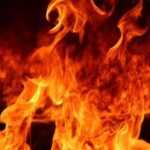 এক সপ্তাহে দ্বিতীয়বার অগ্নিকাণ্ড, শান্তিরবাজারের পুরাতন ইলেক্ট্রিক অফিস ঘিরে চাঞ্চল্য