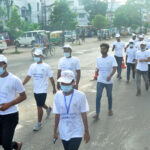 পরিবেশ রক্ষাসহ বিভিন্ন দাবিতে ইন্ডিয়া মার্চ ফর সাইন্স আগরতলা অর্গানাইজিং কমিটির উদ্যোগে পদযাত্রা