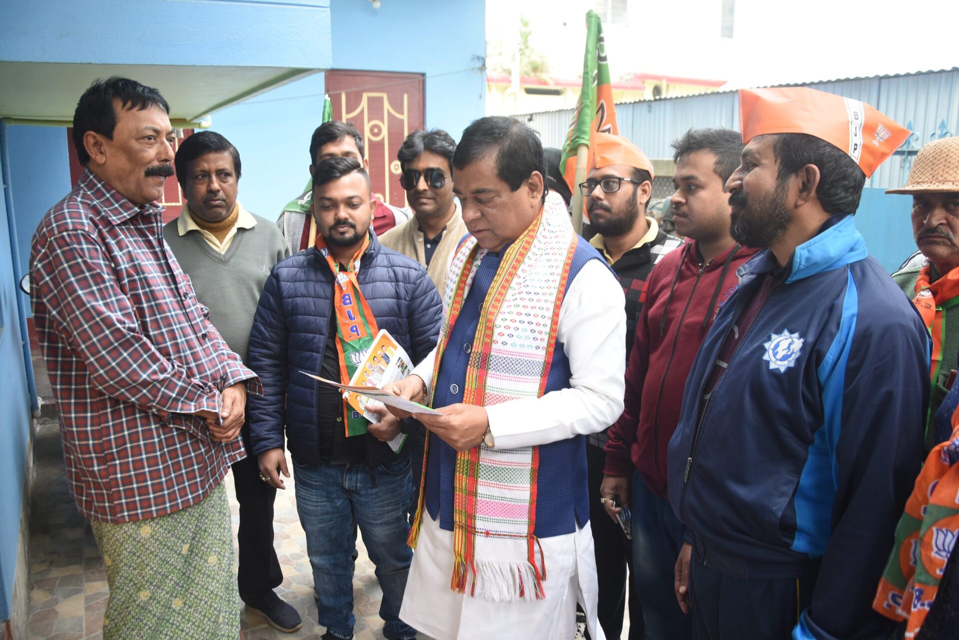 মুখ্যমন্ত্রীকে জয়ী করার আহ্বানে পুর নিগমের মেয়র ভোট প্রচার