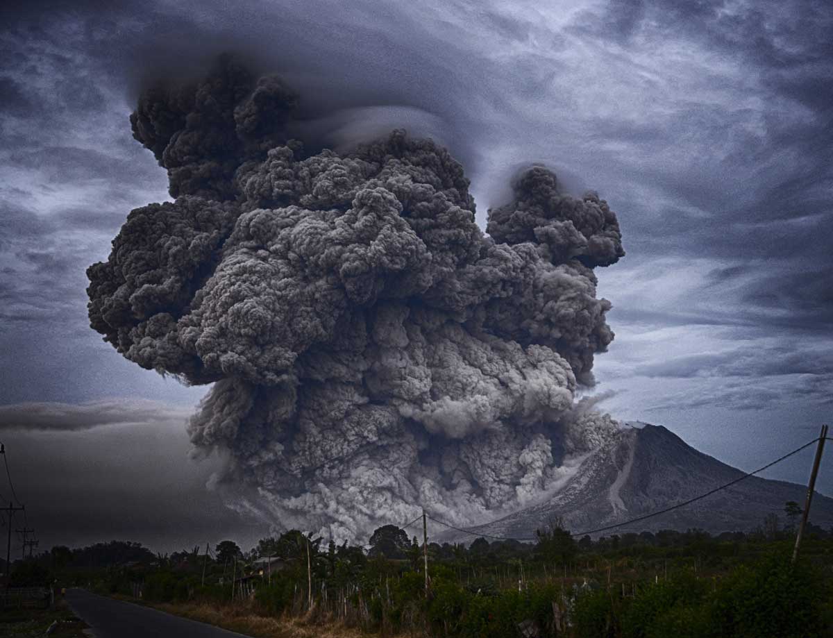 A volcano is erupting again&hellip;