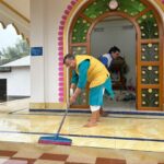 স্বচ্ছতা অভিযানে যোগ দিয়েছেন মন্ত্রী রতন লাল নাথ