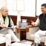 কেন্দ্রীয় স্বরাষ্ট্রমন্ত্রী সকাশে ত্রিপুরার মুখ্যমন্ত্রী
