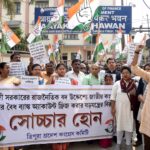 কংগ্রেসের বৈধ ব্যাংক একাউন্ট ফ্রিজ করার প্রতিবাদে সরব প্রদেশ কংগ্রেস