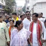 রামনগরে বাড়ি বাড়ি ভোট প্রচার বিজেপি মনোনীত প্রার্থীর