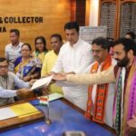 পশ্চিম ত্রিপুরা লোকসভা আসনে মনোনয়ন জমা দিলেন বিজেপি মনোনীত প্রার্থী বিপ্লব কুমার দেব