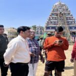 চলতি মাসের ১১ তারিখ বালাজি মন্দিরের প্রাণ প্রতিষ্ঠা