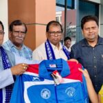 নর্থইস্ট গেমসের জন্য ত্রিপুরা দল তৈরি : শুভেচ্ছা জ্ঞাপন ও জার্সি প্রদান
