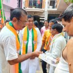 রামনগরের উপনির্বাচনকে কেন্দ্র করে প্রদেশ বিজেপি সভাপতির ভোট প্রচার