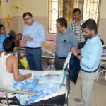 জিবি হাসপাতালে চিকিৎসাধীন ভোট কর্মীকে দেখতে গেলেন পশ্চিম ত্রিপুরা আসনের রিটানিং অফিসার