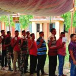 ৮ জোলাইবাড়ী বিধানসভা কেন্দ্রে ব্যালট পেপারে ভোট গ্রহনের প্রক্রিয়া