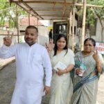 ভোট দিলেন মন্ত্রী সুশান্ত চৌধুরী, বিরোধীদের পোলিং এজেন্ট দেওয়ার লোক নেই বলে কটাক্ষ