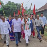 আশীষ সাহার নেতৃত্বে রোড শো ও পথসভা অনুষ্ঠিত