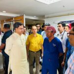 জিবি হাসপাতল পরিদর্শনে মুখ্যমন্ত্রী