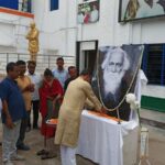 প্রদেশ কংগ্রেস ভবনে কবিগুরু রবীন্দ্র নাথ ঠাকুরের জন্মজয়ন্তী পালন
