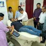 অ্যাসোসিয়েশন অফ রেডিওলজিস্ট ও টেকনোলজিস্ট ত্রিপুরা শাখার উদ্যোগে জিবি হাসপাতালে রক্তদান শিবির অনুষ্ঠিত