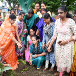 শ্যামাপ্রসাদ মুখার্জির উদ্যোগে খোসবাগানস্থিত পার্কে বৃক্ষরোপণ অনুষ্ঠান