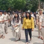 ভোট গননাকে সামনে রেখে খোয়াই শহরে ফ্ল্যাগ মার্চ করলো খোয়াই জেলা প্রশাসন