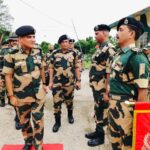 বিএসএফ ফ্রন্টিয়ারের সদর দপ্তর পরিদর্শনে এডিজি