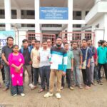 জেআরবিটির মেধা তালিকা প্রকাশের দাবিতে ডেপুটেশন চাকুরী প্রত্যাশীদের