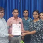 ত্রিপুরা আয়ুর্বেদিক কাউন্সিলের প্রথম রেজিস্ট্রেশন লাভ করলেন ডাঃ বিংশতি দে