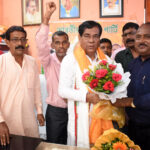 নব নির্বাচিত বিধায়ককে সংবর্ধনা