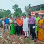 বিধায়ক হিসেবে শপথ নেওয়ার পূর্বে জিবি বাজার এলাকা পরিদর্শনে মেয়র