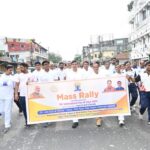 আন্তর্জাতিক যোগা দিবস উপলক্ষে শহরে পদযাত্রা