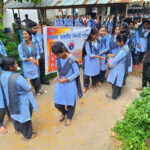 রামঠাকুর কলেজের প্রথমবর্ষের ছাত্রছাত্রীদের বরণ করলো অখিল ভারতীয় বিদ্যার্থী পরিষদ 