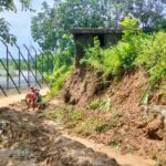 পুনরায় শুরু হয়েছে মুহুরীঘাট এলাকায় রিটেইনিং ওয়াল নির্মাণের কাজ