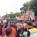 ব্যাপক উৎসাহ উদ্দীপনার জাঁকজমকপূর্ণ পরিবেশের মধ্য দিয়ে পালিত হল রথযাত্রা