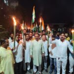 কার্গিল বিজয় দিবসের ২৫ বর্ষ পূর্তি উপলক্ষে প্রদেশ যুব মোর্চার উদ্যোগে মশাল মিছিল