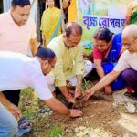 বনমালীপুর মন্ডলের উদ্যোগে বৃক্ষরোপন কর্মসূচি