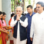 (Update) তেলেঙ্গানার রাজ্যপাল যীষ্ণু দেববর্মাকে নাগরিক সংবর্ধনা প্রদান অনুষ্ঠানে মুখ্যমন্ত্রী  