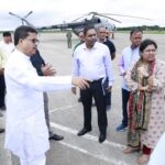 (update) হেলিকপ্টারে বন্যা কবলিত গোমতি এবং দক্ষিণ জেলা পরিদর্শনে মুখ্যমন্ত্রী, গোমতী নদীর জলস্তর বৃদ্ধি, নাগরিকদের সর্তক থাকার আবেদন