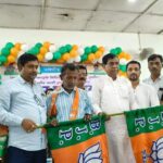 খোয়াই ব্লকে বিজেপি মনোনীত প্রার্থীর ঝড়ো প্রচার, যোগদান