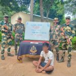 বিএসএফ-এর হাতে ৫ লক্ষাধিক টাকার ইয়াবা ট্যাবলেট সহ আটক এক 