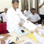 রাজ্যসভার উপনির্বাচনের সিপিআইএম দলের পক্ষে মনোনয়নপত্র দাখিল করলেন সুধন দাস