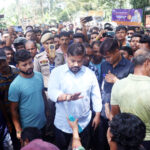 কালী মূর্তি ভাঙাচুর পরর্বতী হিংসায় জড়িত সন্দেহে ধৃত পাঁচ, প্রতিবাদে রানীরবাজারে জাতীয় সড়ক অবরোধ প্রমিলা বাহিনীর, মন্ত্রী সুশান্ত চৌধুরীর হস্তক্ষেপে পরিস্থিতি স্বাভাবিক