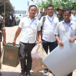 পঞ্চায়েত নির্বাচনকে কেন্দ্র করে বামুটিয়া ব্লকে প্রস্তুতি তুঙ্গে, ভোট কেন্দ্রে গেলেন কর্মীরা