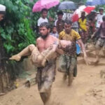 ভারী বৃষ্টিতে বাংলাদেশের কক্সবাজারে পৃথক স্থানে পাহাড় ধসে নিহত ৬