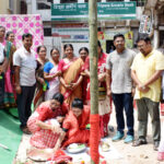 খুঁটি পূজার মাধ্যমে দুর্গা পূজার প্রস্তুতির আনুষ্ঠানিক সূচনা করল কল্যাণ সমিতি ক্লাব