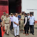 রাজ্য কেন্দ্রীয় সংশোধনাগার পরিদর্শনে রাজ্যপাল ইন্দ্রসেনা রেড্ডি নাল্লু