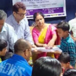 রোটারি ক্লাব অব আগরতলা নবদিগন্ত সামাজিক সংস্থার সপ্তম বর্ষপূর্তি উপলক্ষে শিশুদের সামগ্রী বিতরণ