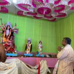 মোহনপুরের বিভিন্ন পুজো মণ্ডপ উদ্বোধন করেন মন্ত্রী রতন লাল নাথ